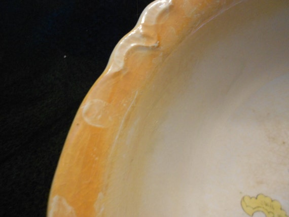 Bowl/Homer Laughlin/Peach/Lusterware