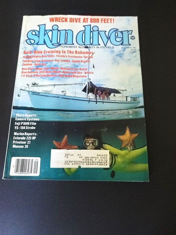Skin Diver Magazine Sept 1986