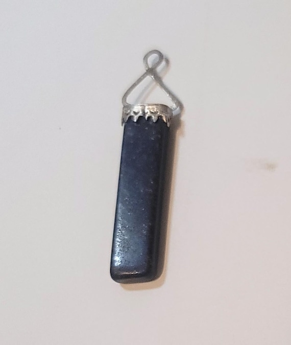 Lapis Lazuli and Sterling Pendant