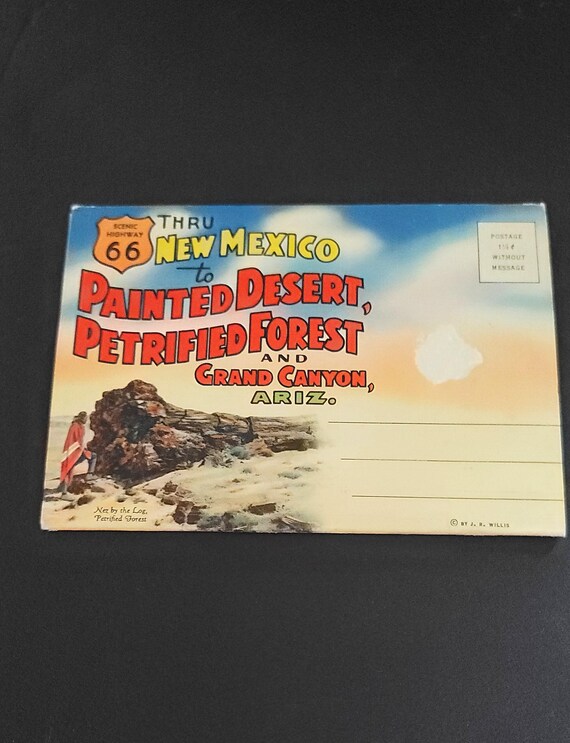 New Mexico Painted Desert Postcard Booklet