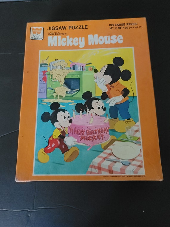 1970s Mickey Mouse Puzzle
