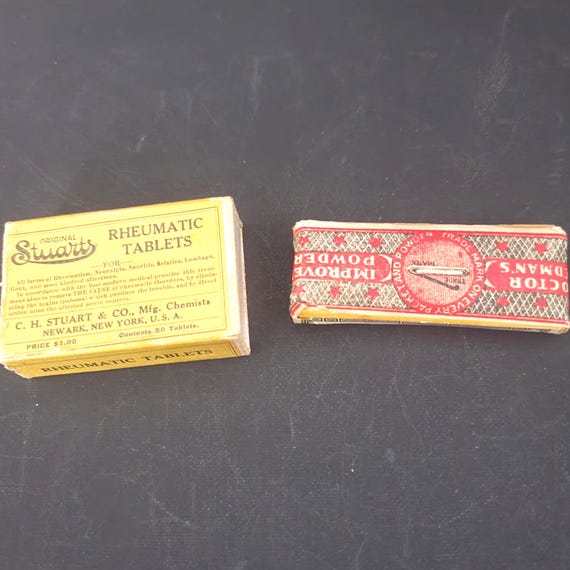 Early 1900s Drug Packaging