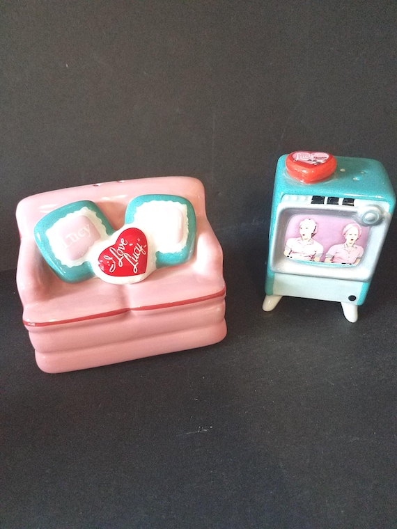 I Love Lucy Salt and Pepper Shakers