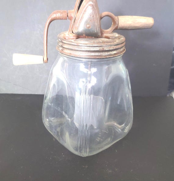 SCC Large 4 QT Butter Churn 1940s