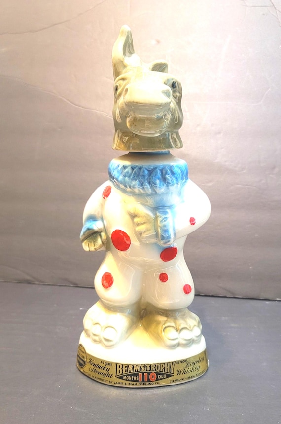 Jim Beam Democrat Donkey Whiskey Decanter1968