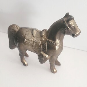 Metal Carnival Horse Mid Century