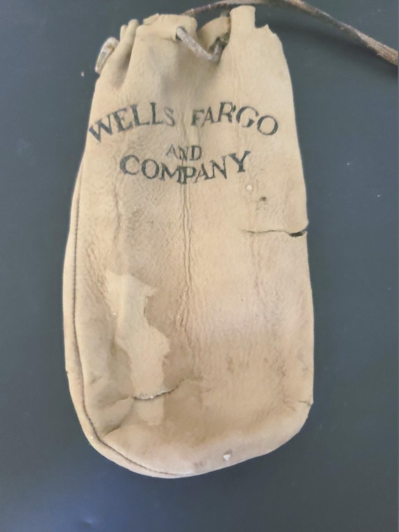 RARE Wells Fargo Gold Nugget Poke