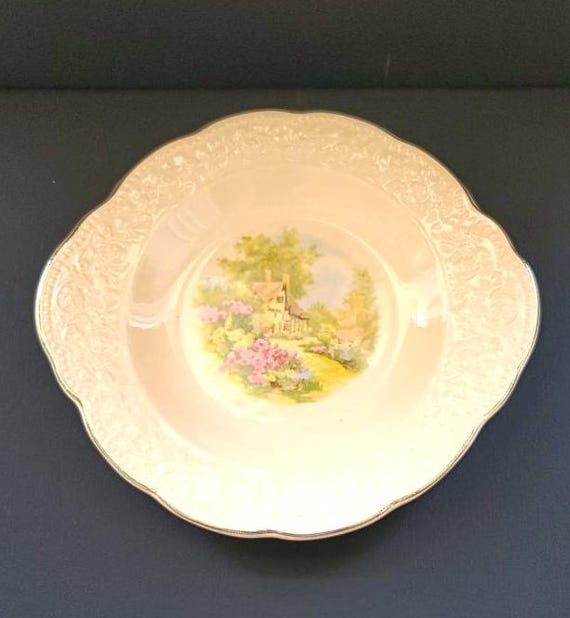 Edwin Knowles Roselace Breadplate