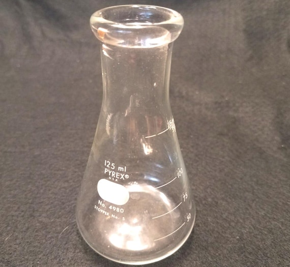Pyrex/Chemistry/Flask/Erlenmyer/125 ml