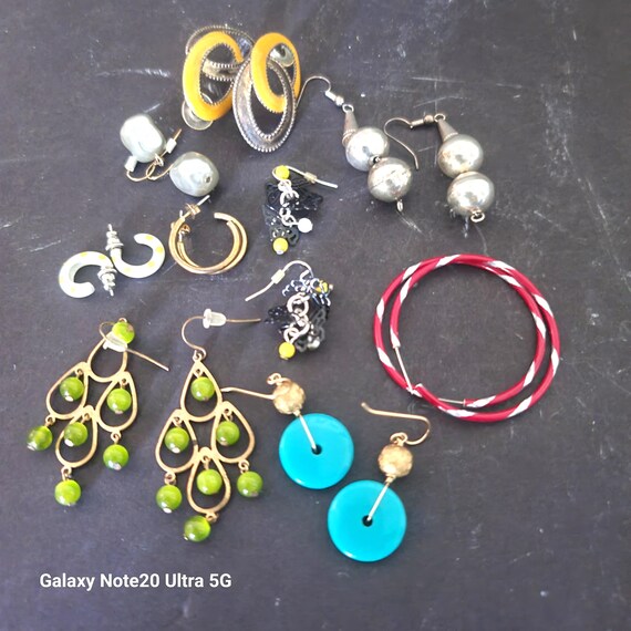 Grab Bag of Vintage Earrings