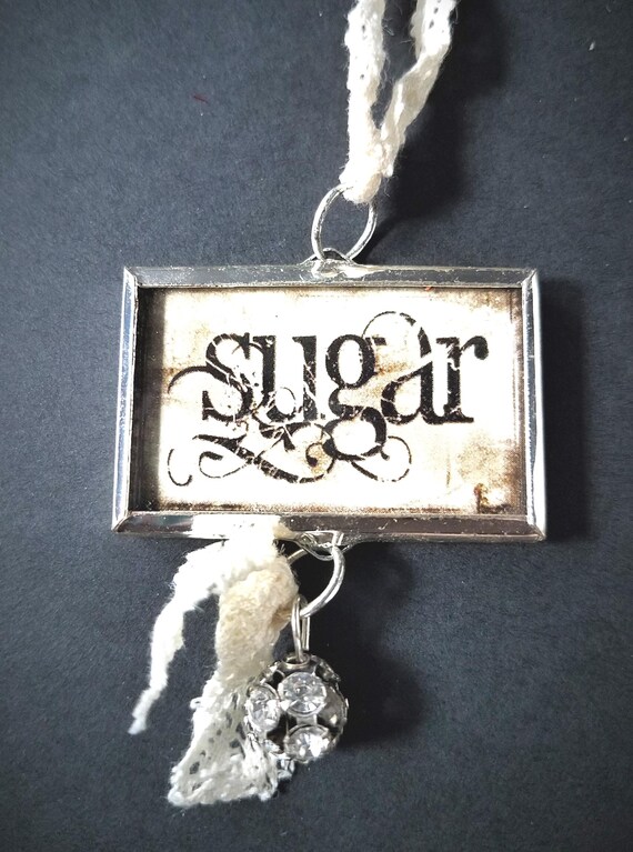 Lace "Sugar" necklace