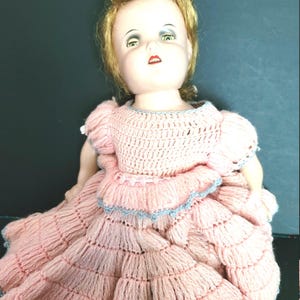 Signed 1930s 18&quot; Composition Shirley Temple Doll