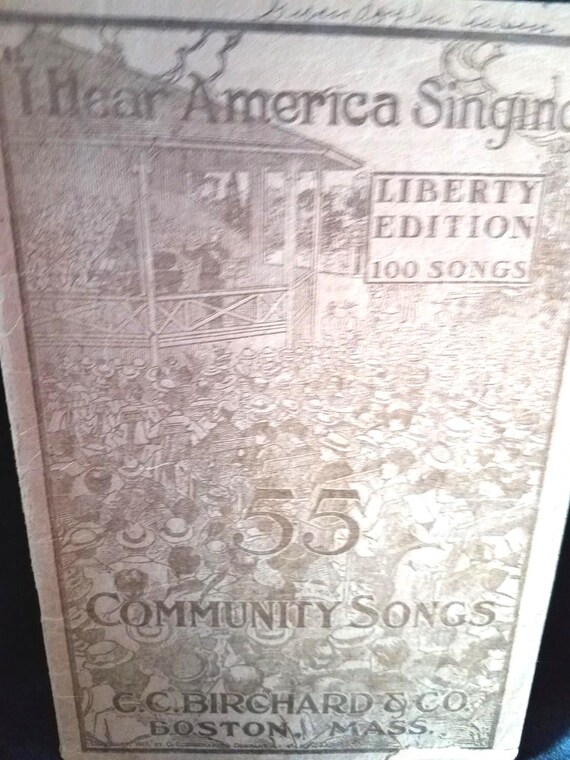 Birchard and Co 1918 55 Community Songs