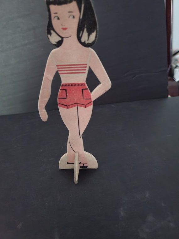 Mid Century Paper Doll