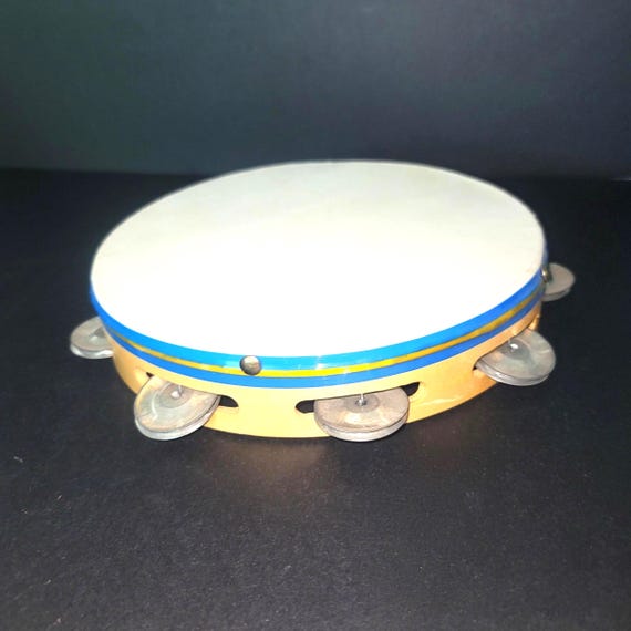 Vintage 9.5" Tambourine