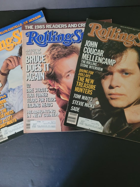 1986 Rolling Stone Magazines (3)