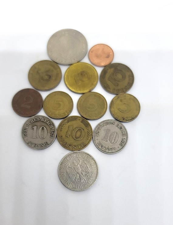 13 W. Germany Coins 1874-1981 Lot 4
