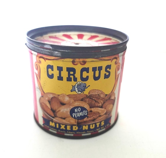 Circus Mixed Nuts Tin