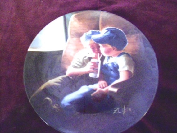 Donald Zolan Little Engineers Collector Plate