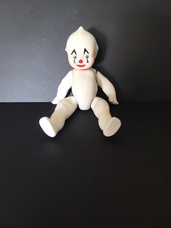 Bisque Kewpie Clown Doll