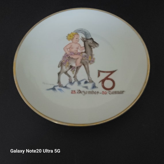 Vintage Rosenthal Capricorn Plate