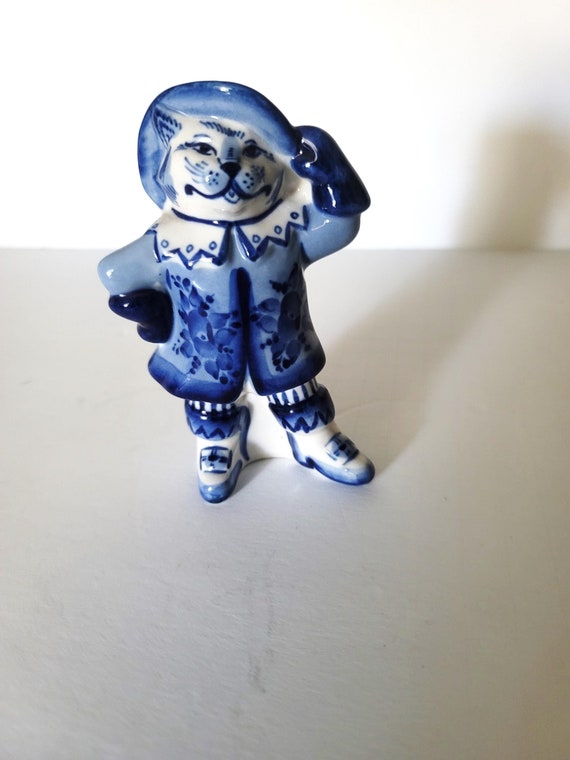 Blue Puss N Boots Pre War Japan