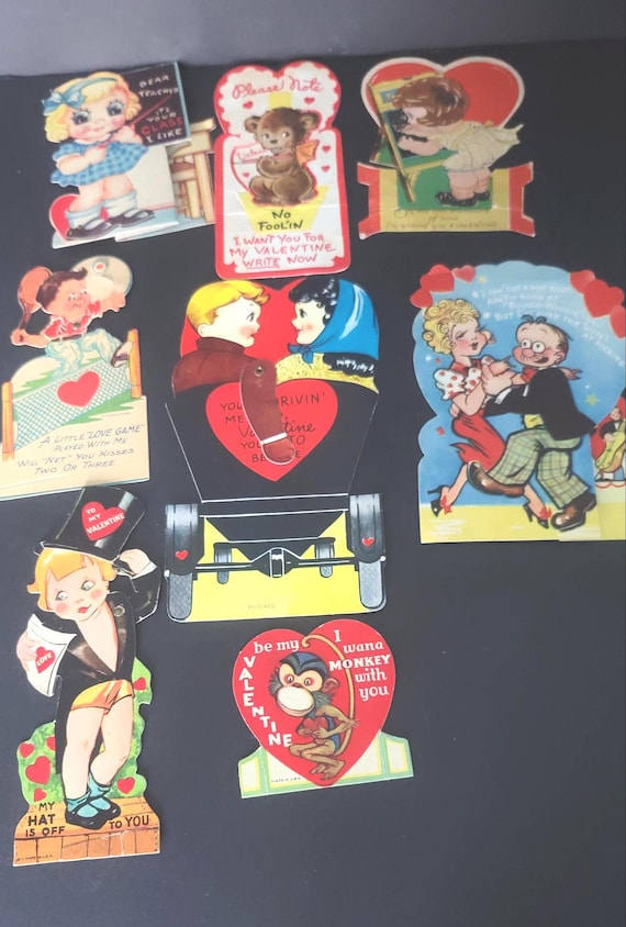 8 1930s Valentines
