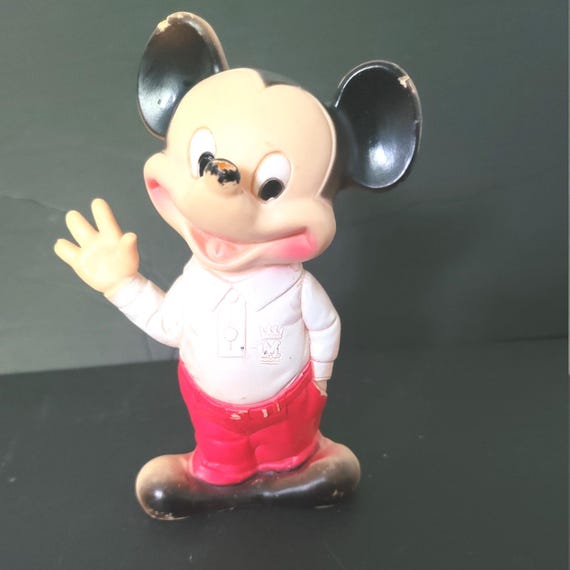 Vintage Mickey Mouse Squeek Toy