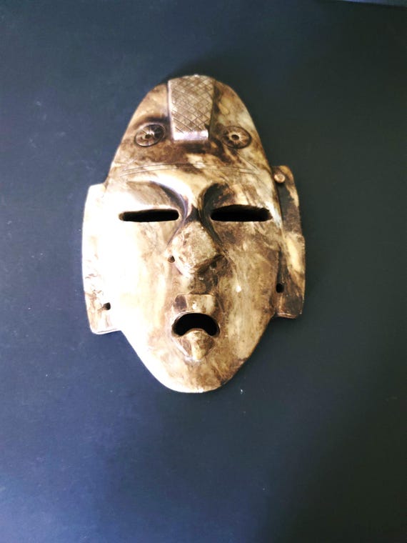 Mayan Brown Onyx Face Mask