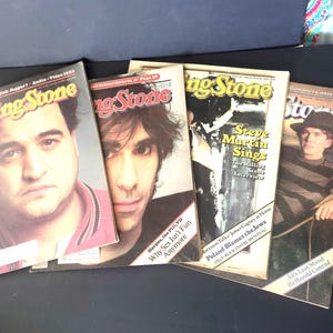 4 Issues Rolling Stone Magazine 1982