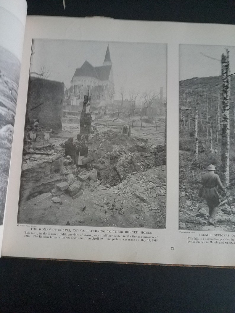 1919 Colliers Nouvelle histoire photographique de la guerre mondiale image 7
