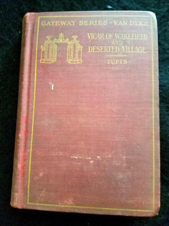 1907 Vicar of Wakefield Edited by James Tufts
