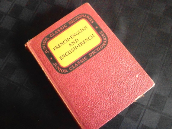 1938 Junior Classic French Dictionary