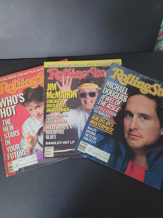 Rolling Stone Magazines 1986