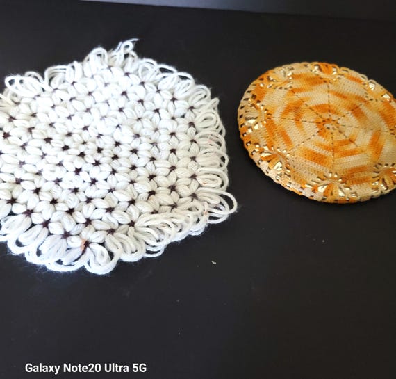 Old Fashioned Crocheted Trivets