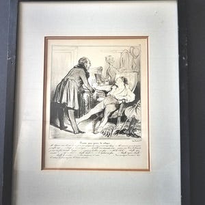 Print Recette pour Gueriola Colique H. Daumier