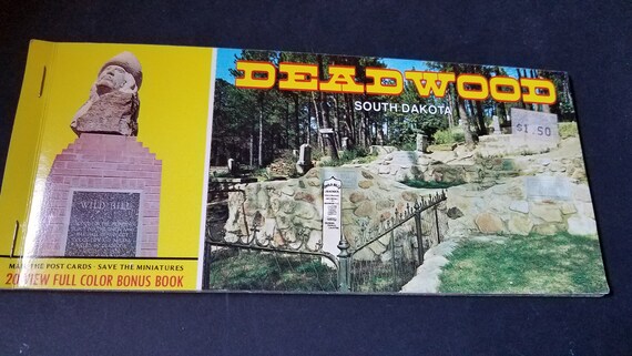 1960s Deadwood South Dakota Postcard Booklet