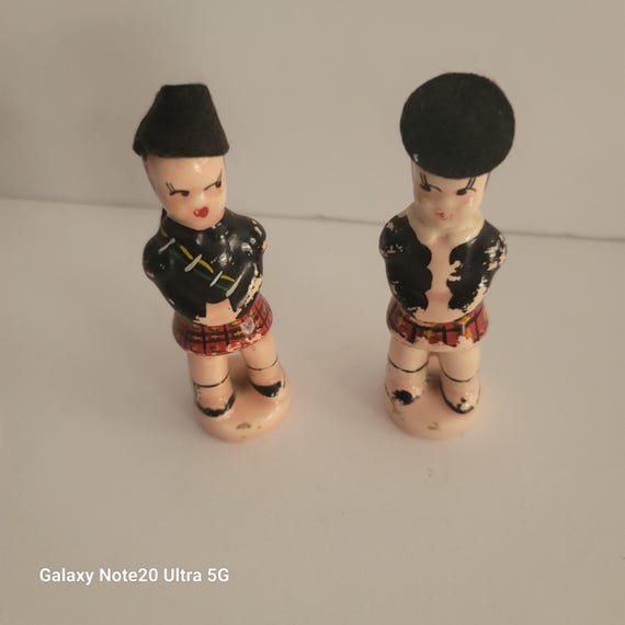 Scottish Ceramic Lassie Figurines
