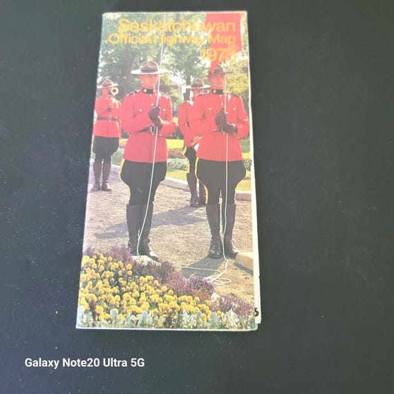1973 Saskatchewan Official Highway Map