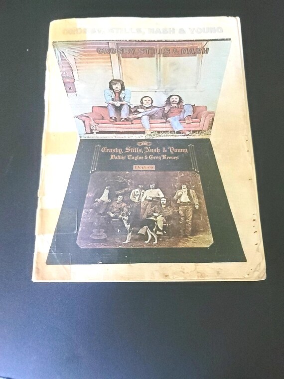 Crosby, Stills, Nash & Young Music Book
