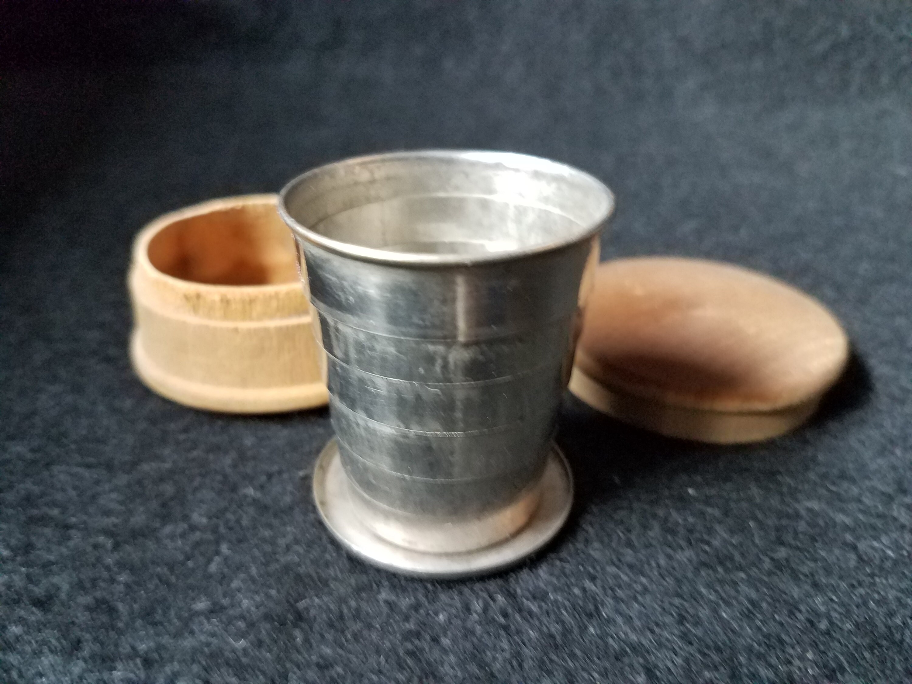 Antique Camping Collapsible Cup