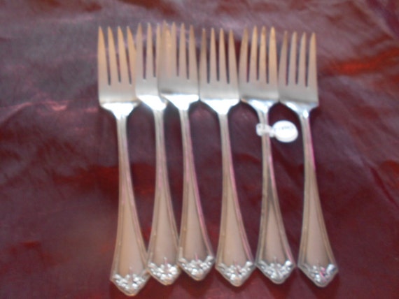 Oneida Community Reliance Silver Plate Salad Forks