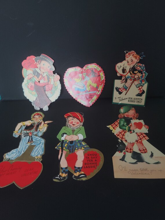 Set of 6 Cultural Valentines