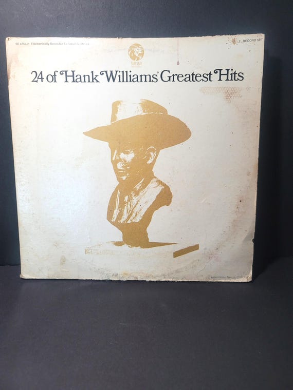 Vinyl 24 of Hank Williams Greatest Hits 1970