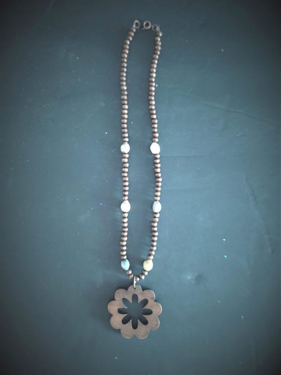 Natural Wood Necklace