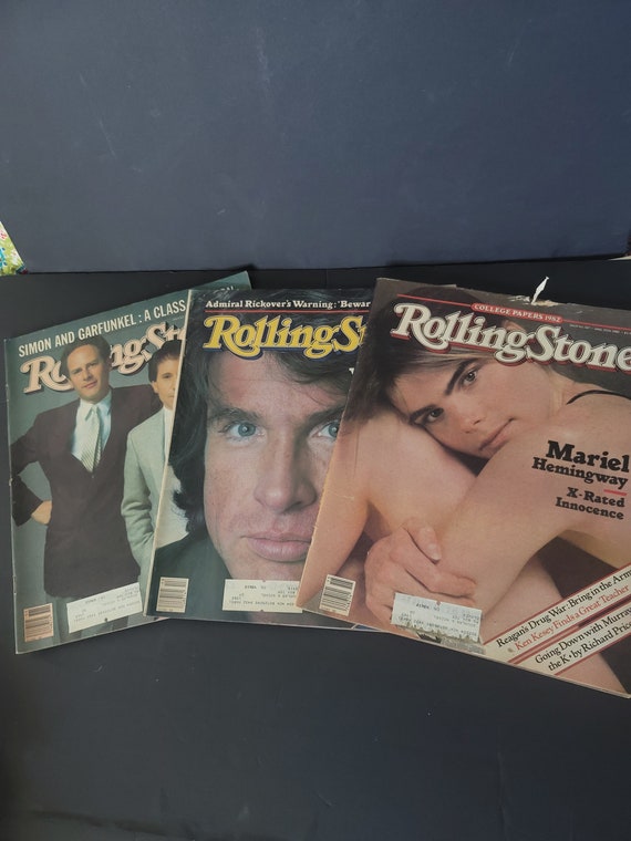 1982 Issues of Rolling Stone Magazine