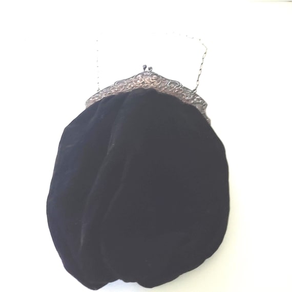 Antique Velvet Purse