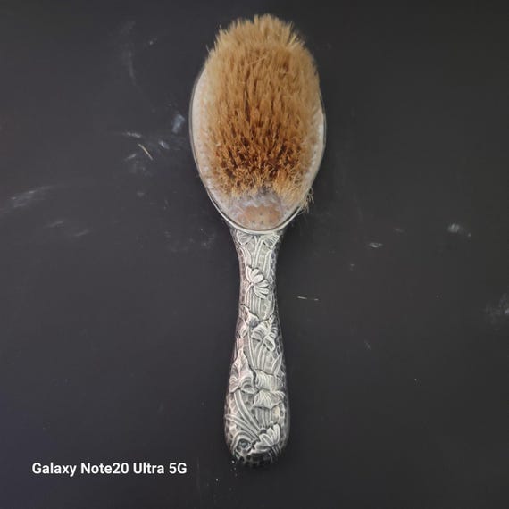 Zimmerman Sterling Hair Brush circa 1890