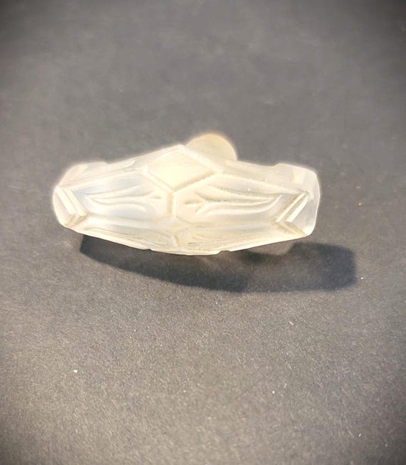 Art Deco Glass Bottle Stopper