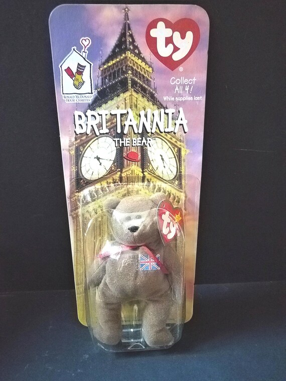 Britannia Ty Bear Beanie Baby